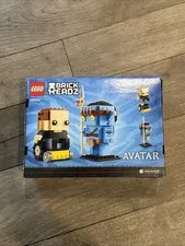 NEW Retired Lego BrickHeadz Avatar Movie Set Jake Sully & His Avatar 40554