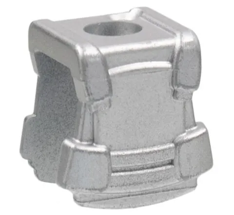 LEGO Metallic Silver Minifigure Armor Breastplate with Back Stud 85961 Used Genu