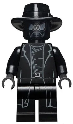 LEGO® Minifigure Super Heroes sh0614b Spider-Man Noir No sh0irt Tail