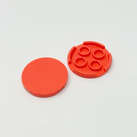 67095 LEGO Parts Tile Round 3x3 CORAL (2)