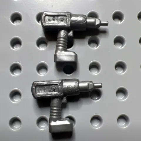 LEGO 11402b Flat Silver Cordless Electric Impact Drill Racing 2pcs