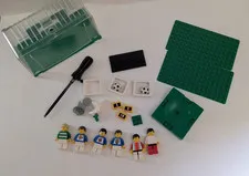 Lego Sports SOCCER Shoot N Score 3401 COMPLETE Set w/ Extra Players Minifigures