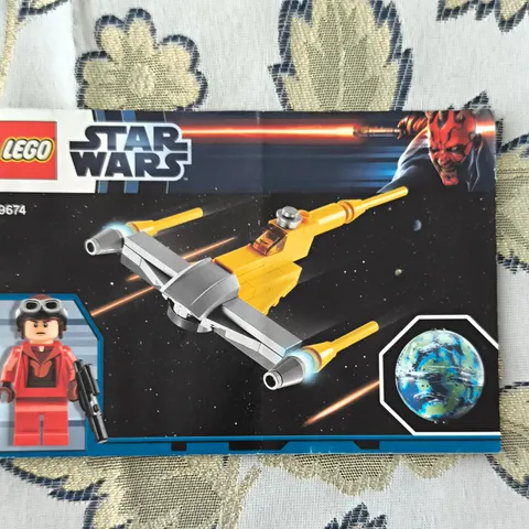 LEGO instructions Star Wars 9674 Naboo Starfighter manual booklet DE/EN/FR