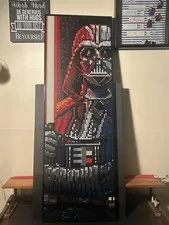 LEGO Art: Star Wars the Sith (31200) 3 sets in one Darth Vader mosaic mural