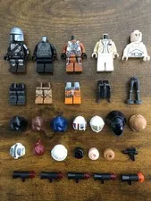 Lego Star Wars: Lot Of Mini-figures, Parts, Pieces. Read Description