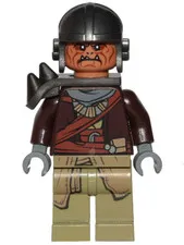 Klatooinian Raider - Aviator Helmet, Shoulder Pad with Spikes - Used LEGO