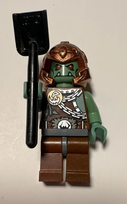 LEGO Castle Fantasy Era Minifigure Orc Troll Warrior 7 (cas399) 852293 Chess 2Y