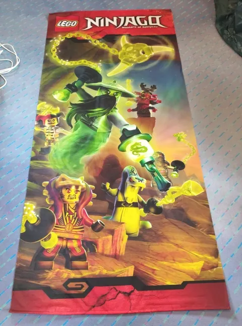 LEGO Display Flag Cloth NINJAGO Master Yang Store Spinner Banner Promotional NjoBan12