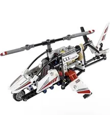 Lego Technic 42057 Ultralight Helicopter complete with instructions