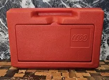 Vintage 1982 Red Lego Carry Box