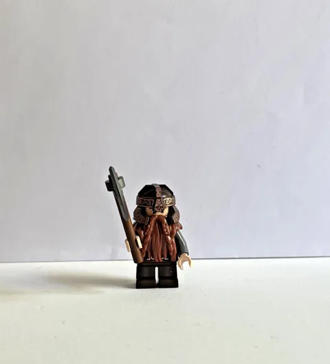 LEGO Lord Of The Rings Genuine Minifigure - Gimli - (9473)