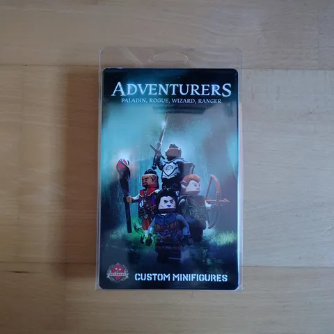 Adventurers Custom Minifig 4-Pack Brickmania Minifigures New