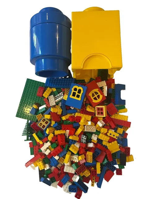 Lego Storage Containers And Basic Buildings Blocks