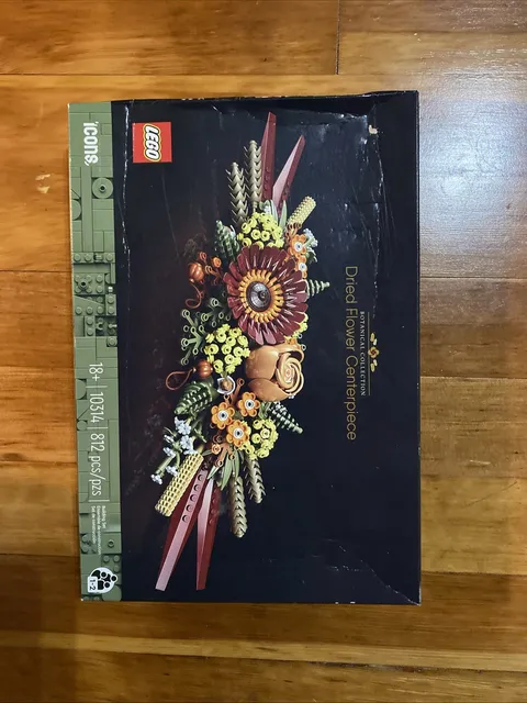 LEGO Dried Flower Centerpiece 10314 Building Kit Sealed Box
