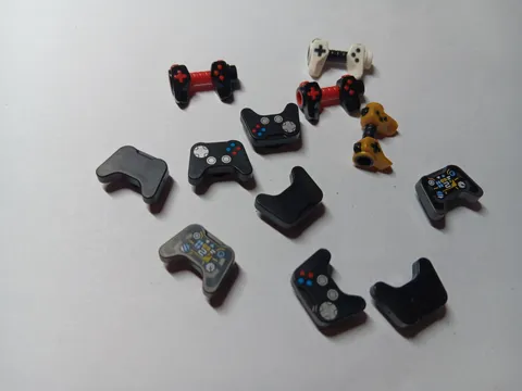 LEGO BULK LOT OF 12 MINIFIGURE UTENSIL VIDEO GAME CONTROLLERS