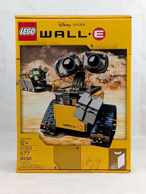 LEGO Ideas WALL-E 21303 Disney Pixar New Sealed Retired 2015 677 Pieces