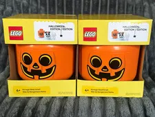 LEGO Storage Head Halloween Pumpkin Small Orange 4+ MPN 4031