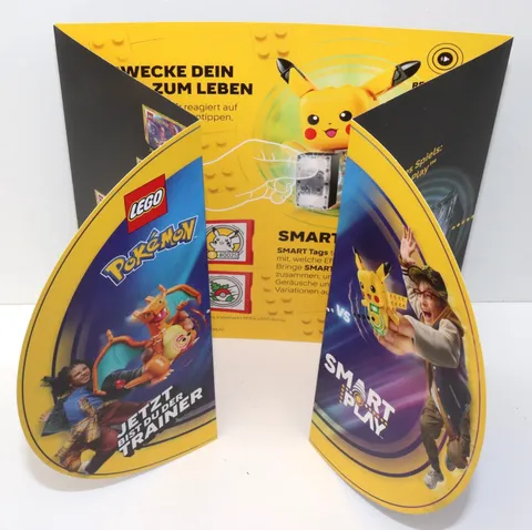 2x Smart Play LEGO® Poster Flyer Promotional Sheet Pokemon Top Tips 2026 New Rare