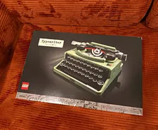 LEGO Ideas Typewriter 21327 Complete Set 2079 Pieces Ages 18+ (Box)