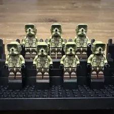Lego Star Wars Kashyyk Scout 41st Elite Corps Trooper Lot Of 7 Read Description