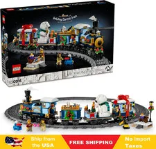LEGO Icons Holiday Express Train Building Set for Adults, Ages 18+ - Gift Idea