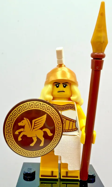 LEGO 71007 CMF Series 12 Battle Goddess Minifigure col12-5 Complete New Castle