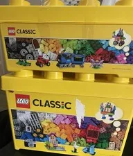 LEGO Classic Case Full Of Random LEGO Blocks. Used. 10696, 10698