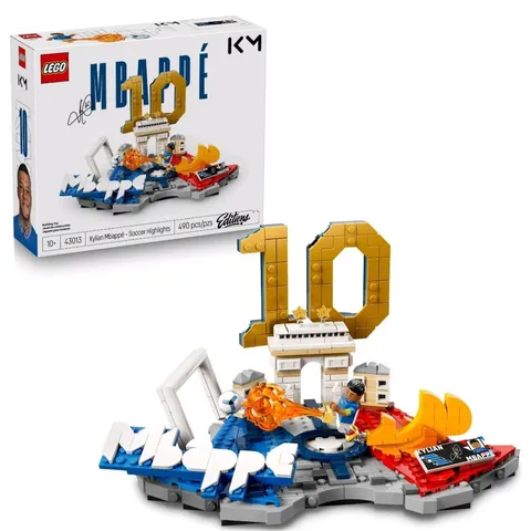 Lego Editions 43013 Kylian Mbappe Soccer Highlights France FIFA 2026 New Sealed