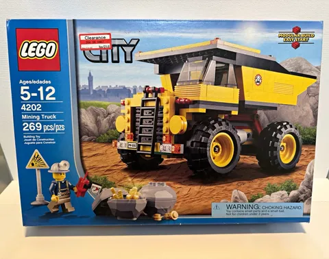 LEGO City Mining: Mining Truck (4202) NEW SEALED IN BOX