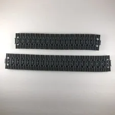 Lego, Technic, Link Tread Wide With Two Pin Holes, Gray, #57518, Set of 38