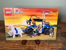 Lego Castle Royal Knights King's Carriage 6044 Manual Instruction booklet only