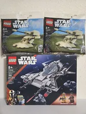 LEGO Star Wars 75346 Pirate Snub Fighter & lot of 2 30680 AAT