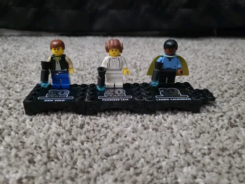 Lot of 3 LEGO Star Wars 20th Anniversary Minfigures Minifigs Used