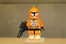LEGO Clone Bomb Squad Trooper Minifigure Star Wars sw0299 With Blaster