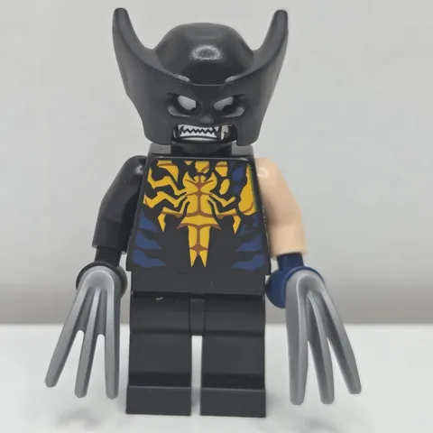 LEGO Marvel Venomized Wolverine Minifigure 76336 w/ Claws Authentic NICE!!
