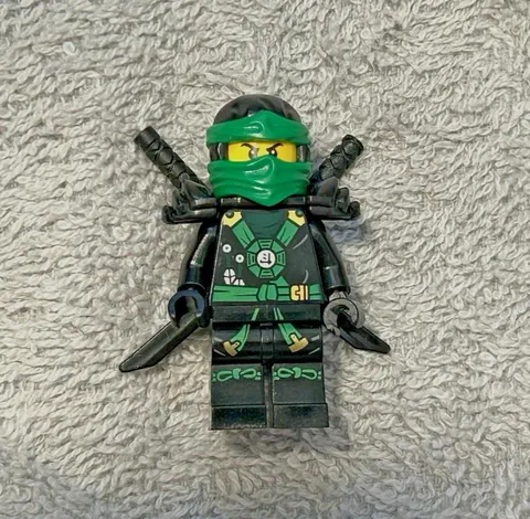 LEGO Ninjago Possession Lloyd Minifigure Deepstone Armor Complete