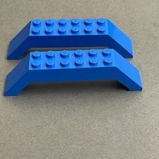 Lego 30180 Blue Replacement Parts Pieces Lot of 2