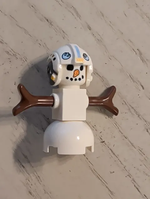 LEGO Star Wars Snowman - Rebel Pilot Helmet Minifigure Sw1134