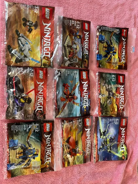 LEGO Ninjago Polybag Lot  Authentic Sealed Retired Products