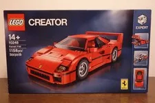 LEGO Creator Expert Ferrari F40 10248 Supercar Building Kit New Factory Sealed