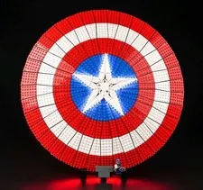 BrickBling LED Lighting Kit for Lego Captain America's Shield 76262 P56001 NEW