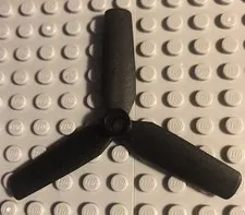 ⭐️LEGO Part Propeller 3 Blade 5 Diameter 92842 BLACK.
