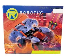 Vintage Robotix Stunt Speeder EX1 R/C Racer with Wireless Action 2 Motors