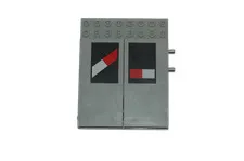 Lego® 12V TRAIN Railway Electric Switch Barriers for Level Crossing