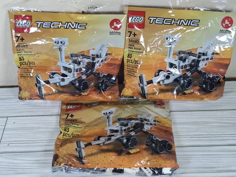 3 LEGO TECHNIC NASA Mars Rover Perseverance (30682) New Sealed Polybag