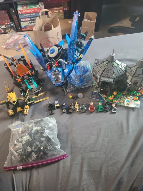 Lego Sets And Minifigs Lot Star Wars Ninjago Harry Potter