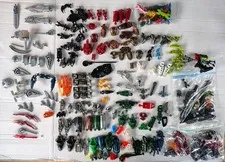 Lego Bionicles Lot Parts Armor Weapons Mask