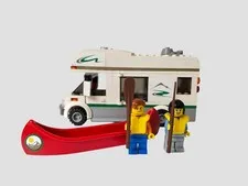 LEGO City 60057 Camper Van 2014 Retired Complete w/ Minifigs Manual