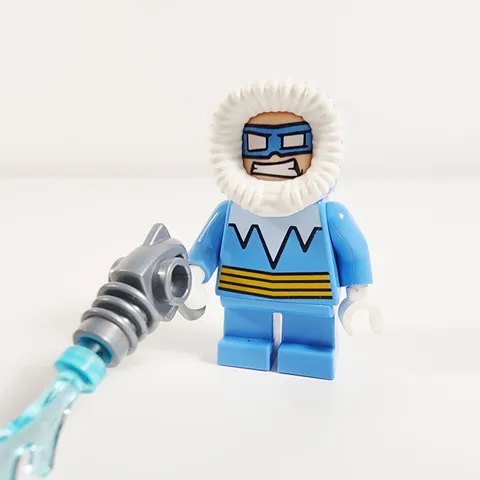 Lego Captain Cold Minifigure DC Super Heroes Mighty Micros 76063 sh0247