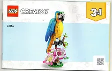 Lego ~  Instructions Manual Booklet Only ~ Creator 31136